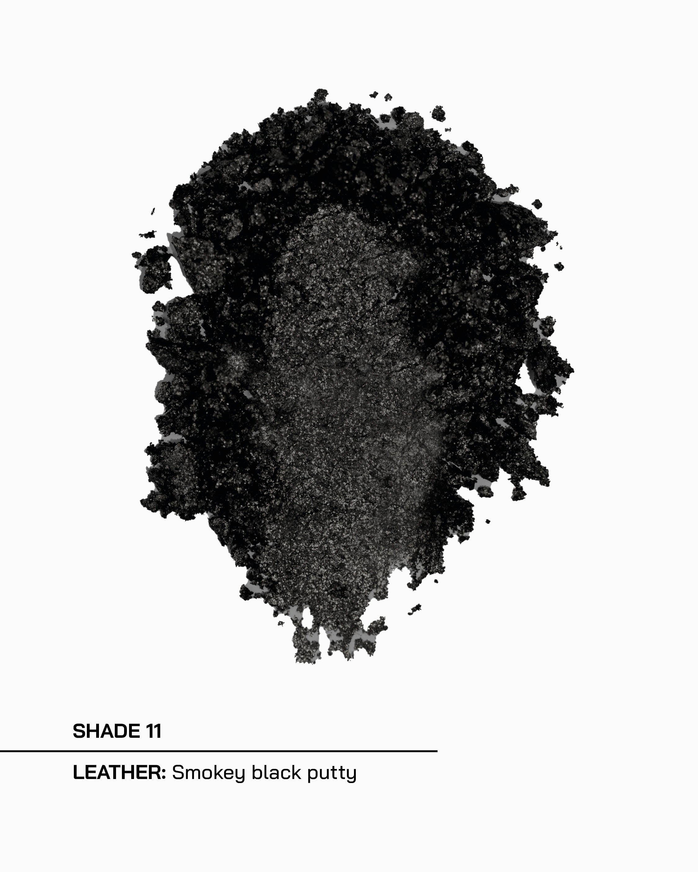 Shade 11, Leather, smokey black putty